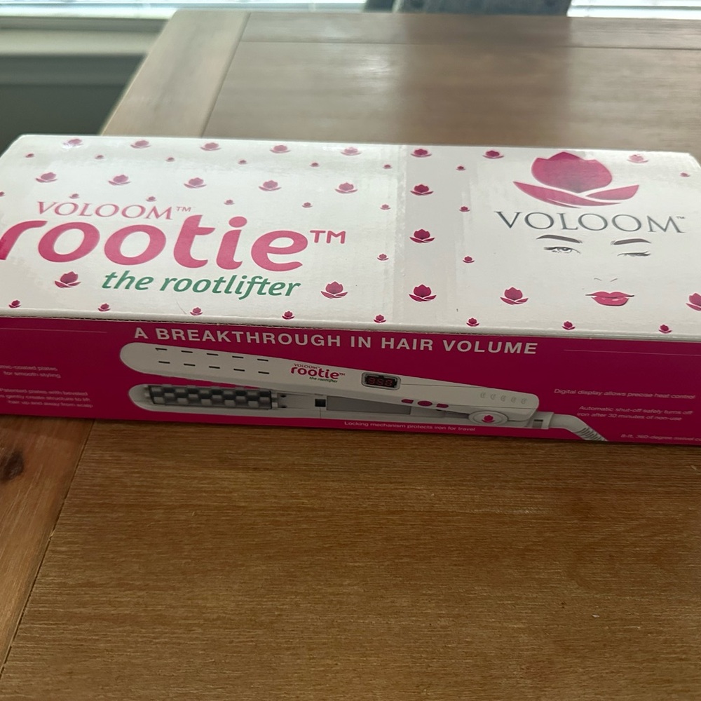 Rootie ceramic hair iron volumizer